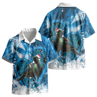 Tui Bird New Zealand Christmas In July Kid Hawaiian Shirt NZ Aroha Koru Fern Marble Vibes LT14 - Polynesian Pride
