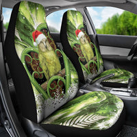 Kakapo New Zealand Christmas In July Car Seat Cover NZ Aroha Koru Fern Marble Vibes LT14 - Polynesian Pride