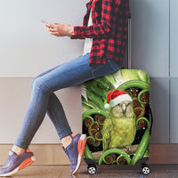 Kakapo New Zealand Christmas In July Luggage Cover NZ Aroha Koru Fern Marble Vibes LT14 - Polynesian Pride