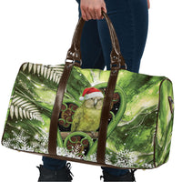 Kakapo New Zealand Christmas In July Travel Bag NZ Aroha Koru Fern Marble Vibes LT14 - Polynesian Pride
