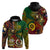 Vanuatu and Australia Hoodie Vanuatuan Polynesian Mix Aussie Aboriginal Art LT14 - Polynesian Pride