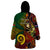 Vanuatu and Australia Wearable Blanket Hoodie Vanuatuan Polynesian Mix Aussie Aboriginal Art LT14 - Polynesian Pride