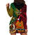 Vanuatu and Papua New Guinea Hoodie Dress Vanuatuan With PNG Polynesian Pattern LT14 - Polynesian Pride