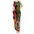 Vanuatu and Papua New Guinea Tank Maxi Dress Vanuatuan With PNG Polynesian Pattern LT14 Women Black - Polynesian Pride