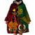 Vanuatu and Papua New Guinea Wearable Blanket Hoodie Vanuatuan With PNG Polynesian Pattern LT14 - Polynesian Pride