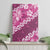 Vintage Pink Polynesia Canvas Wall Art Plumeria With Hibiscus Tropical Vibes