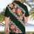 Green Polynesia Hawaiian Shirt Plumeria With Hibiscus Pattern Tropical Vibes