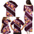 Pink Polynesia Family Matching Puletasi and Hawaiian Shirt Plumeria With Hibiscus Pattern Tropical Vibes