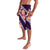 Purple Polynesia Lavalava Plumeria With Hibiscus Pattern Tropical Vibes