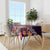 Purple Polynesia Tablecloth Plumeria With Hibiscus Pattern Tropical Vibes