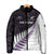 New Zealand Silver Fern Rugby Custom Padded Jacket Go All Black Purple Maori Paua Shell - Polynesian Pride