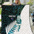 New Zealand Silver Fern Rugby Custom Quilt Go All Black Turquoise Maori Paua Shell - Polynesian Pride