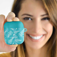 New Zealand Silver Fern Rugby Custom AirPods Case Go Aotearoa Champions Turquoise Version - Polynesian Pride