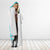New Zealand Silver Fern Rugby Custom Hooded Blanket Go Aotearoa Champions Turquoise Version - Polynesian Pride