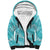 New Zealand Silver Fern Rugby Custom Sherpa Hoodie Go Aotearoa Champions Turquoise Version - Polynesian Pride