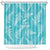 New Zealand Silver Fern Rugby Custom Shower Curtain Go Aotearoa Champions Turquoise Version - Polynesian Pride