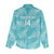New Zealand Silver Fern Rugby Custom Women Casual Shirt Go Aotearoa Champions Turquoise Version - Polynesian Pride