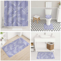 New Zealand Silver Fern Rugby Custom Bathroom Set Go Aotearoa Champions Purple Version - Polynesian Pride