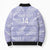 New Zealand Silver Fern Rugby Custom Bomber Puffer Jacket Go Aotearoa Champions Purple Version - Polynesian Pride
