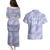 New Zealand Silver Fern Rugby Custom Couples Matching Puletasi and Hawaiian Shirt Go Aotearoa Champions Purple Version - Polynesian Pride