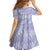 New Zealand Silver Fern Rugby Custom Family Matching Off Shoulder Maxi Dress and Hawaiian Shirt Go Aotearoa Champions Purple Version - Polynesian Pride