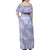 New Zealand Silver Fern Rugby Custom Family Matching Off Shoulder Maxi Dress and Hawaiian Shirt Go Aotearoa Champions Purple Version - Polynesian Pride