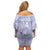 New Zealand Silver Fern Rugby Custom Family Matching Off Shoulder Short Dress and Hawaiian Shirt Go Aotearoa Champions Purple Version - Polynesian Pride
