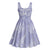 New Zealand Silver Fern Rugby Custom Midi Dress Go Aotearoa Champions Purple Version - Polynesian Pride