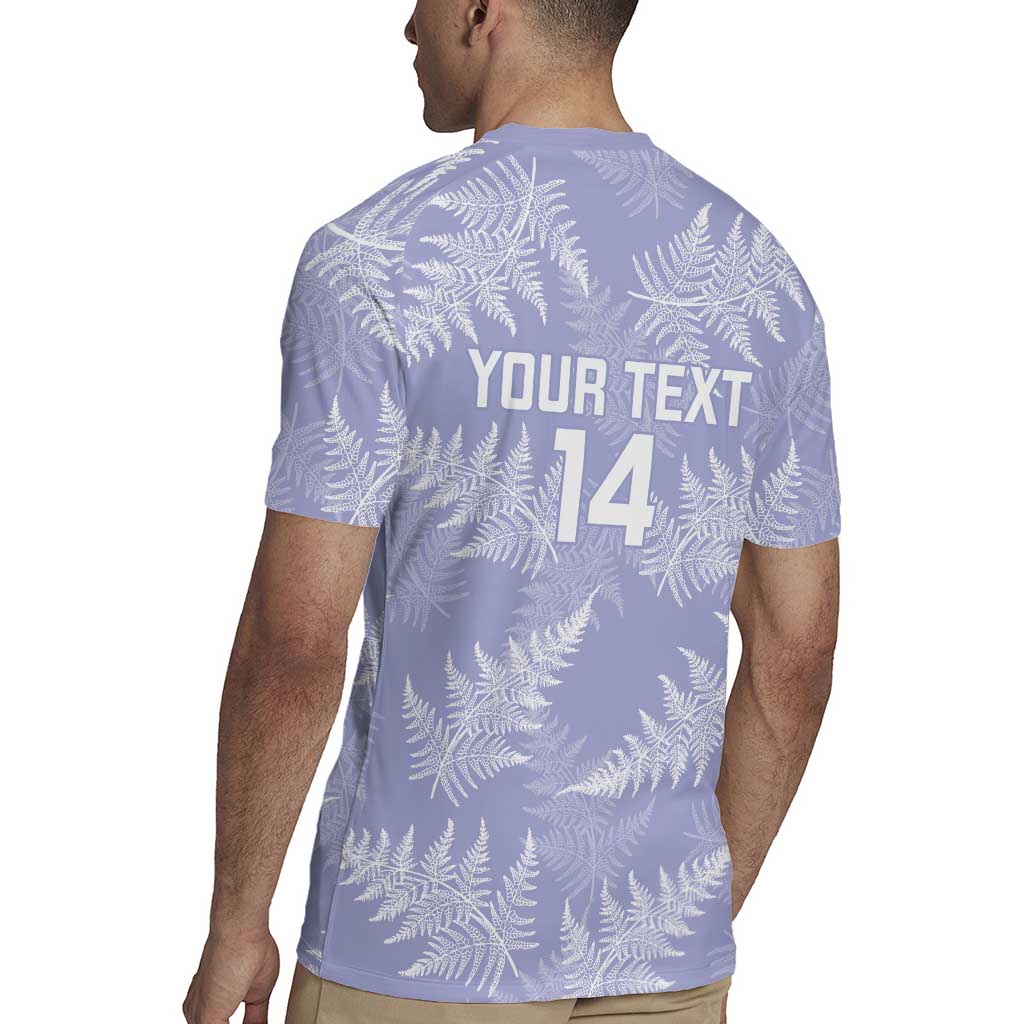 New Zealand Silver Fern Rugby Custom Rugby Jersey Go Aotearoa Champions Purple Version - Polynesian Pride