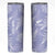 New Zealand Silver Fern Rugby Custom Skinny Tumbler Go Aotearoa Champions Purple Version - Polynesian Pride
