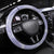 New Zealand Silver Fern Rugby Steering Wheel Cover Go Aotearoa Champions Purple Version - Polynesian Pride