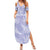 New Zealand Silver Fern Rugby Custom Summer Maxi Dress Go Aotearoa Champions Purple Version - Polynesian Pride