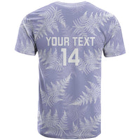 New Zealand Silver Fern Rugby Custom T Shirt Go Aotearoa Champions Purple Version - Polynesian Pride