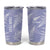 New Zealand Silver Fern Rugby Custom Tumbler Cup Go Aotearoa Champions Purple Version - Polynesian Pride