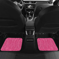 New Zealand Breast Cancer Awareness Car Mats Maori Butterfly Pink Ribbon - Polynesian Pride