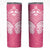 New Zealand Breast Cancer Awareness Skinny Tumbler Maori Butterfly Pink Ribbon - Polynesian Pride