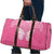 New Zealand Breast Cancer Awareness Travel Bag Maori Butterfly Pink Ribbon - Polynesian Pride