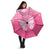 New Zealand Breast Cancer Awareness Umbrella Maori Butterfly Pink Ribbon - Polynesian Pride