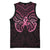 New Zealand Breast Cancer Awareness Basketball Jersey Maori Butterfly Pink Ribbon Black Version - Polynesian Pride
