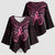 New Zealand Breast Cancer Awareness Kimono Sleeve Blouse Maori Butterfly Pink Ribbon Black Version - Polynesian Pride