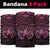 New Zealand Breast Cancer Awareness Neck Gaiter Maori Butterfly Pink Ribbon Black Version - Polynesian Pride