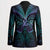 Suicide Prevention New Zealand Blazer Aotearoa Maori Butterfly Mix Silver Fern - Polynesian Pride