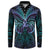 Suicide Prevention New Zealand Button Sweatshirt Aotearoa Maori Butterfly Mix Silver Fern - Polynesian Pride