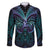 Suicide Prevention New Zealand Family Matching Puletasi and Hawaiian Shirt Aotearoa Maori Butterfly Mix Silver Fern - Polynesian Pride