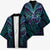 Suicide Prevention New Zealand Kimono Aotearoa Maori Butterfly Mix Silver Fern - Polynesian Pride