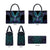 Suicide Prevention New Zealand Leather Bag Aotearoa Maori Butterfly Mix Silver Fern - Polynesian Pride