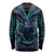 Suicide Prevention New Zealand Long Sleeve Shirt Aotearoa Maori Butterfly Mix Silver Fern - Polynesian Pride