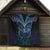 Suicide Prevention New Zealand Quilt Aotearoa Maori Butterfly Mix Silver Fern - Polynesian Pride
