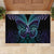 Suicide Prevention New Zealand Rubber Doormat Aotearoa Maori Butterfly Mix Silver Fern - Polynesian Pride