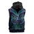 Suicide Prevention New Zealand Sleeveless Hoodie Aotearoa Maori Butterfly Mix Silver Fern - Polynesian Pride
